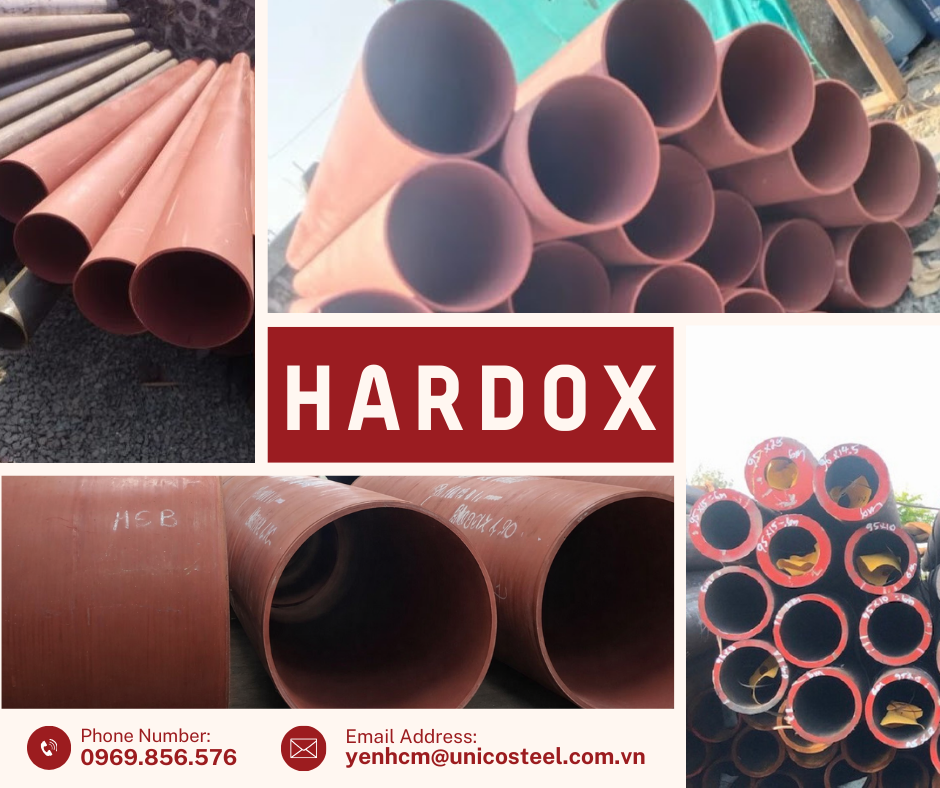 CUNG CẤP ỐNG HARDOX CHỐNG MÀI MÒN – DÙNG CHO KHAI THÁC & CÔNG NGHIỆP NẶNG